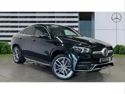 Green Used 2021 Mercedes GLE400 AMG Line Premium Plus Coupe | £54,419 (Good price)