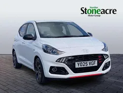 White New 2025 Hyundai i10 N Line Hatchback | £16,995 (Good price)