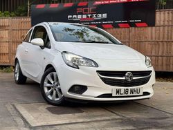 White Used 2018 Vauxhall Corsa Hatchback | £5,895 (Fair price)