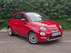 Red New 2024 Fiat 500 Hatchback | £15,998 (Expensive)