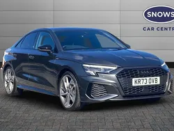 Grey Used 2023 Audi A3 Black Edition Sedan | £25,169 (Fair price)