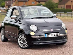 Black Used 2010 Fiat 500C Lounge Cabriolet | £3,997 (Expensive)