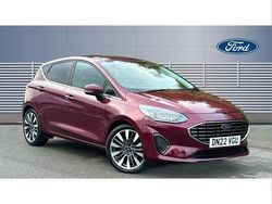 Red Used 2022 Ford Fiesta Titanium Hatchback | £15,674 (A bit pricey)