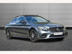 Grey Used 2022 Mercedes C220 AMG line Coupe | £31,050