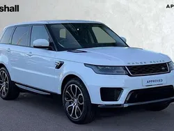 White Used 2022 Land Rover Range Rover Sport HSE SUV | £35,233 (Super price)