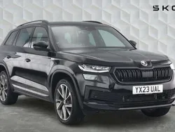 Black Used 2023 Skoda Kodiaq SportLine SUV | £34,808 (A bit pricey)