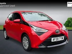 Red Used 2020 Toyota Aygo X-play Hatchback | £10,004 (Fair price)