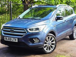 Blue Used 2019 Ford Kuga Titanium X SUV | £9,290