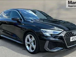 Black Used 2021 Audi A3 S-Line Hatchback | £19,799 (Good price)