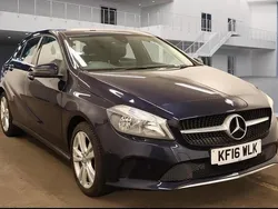 Blue Used 2016 Mercedes A180 Executive Hatchback | £10,995 (Good price)