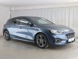 Blue Used 2019 Ford Focus ST-Line Hatchback | £7,340 (Fair price)