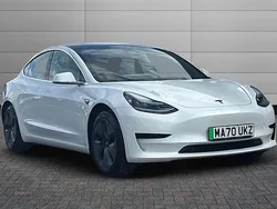 White Used 2020 Tesla Model 3 Standard Range Sedan | £14,995 (Fair price)