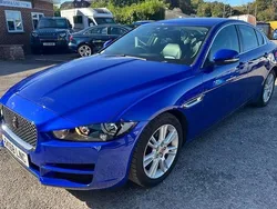 Blue Used 2018 Jaguar XE Ingenium Sedan | £13,990 (Fair price)