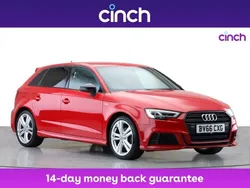 Red Used 2016 Audi A3 S-Line Hatchback | £12,499 (Fair price)