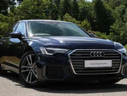 Blue Used 2019 Audi A6 S-Line Sedan | £19,995 (Fair price)