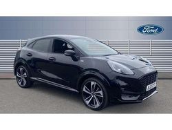 Black Used 2021 Ford Puma Gen-E ST-Line X SUV | £14,627 (Fair price)