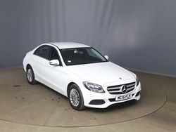 White Used 2016 Mercedes C220 SE Sedan | £9,950 (Fair price)