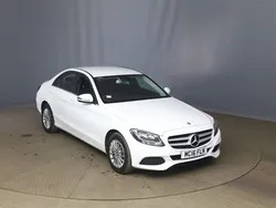White Used 2016 Mercedes C220 SE Sedan | £9,950 (Fair price)