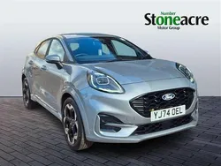 Silver Used 2025 Ford Puma Gen-E ST-Line X SUV | £23,595