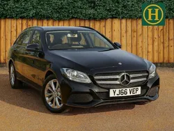 Black Used 2016 Mercedes C220 Executive Estate | £9,425 (Good price)