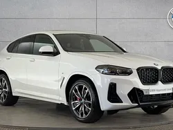 White Used 2024 BMW X4 M Sport SUV | £47,995 (Fair price)