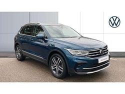 Blue Used 2022 VW Tiguan Elegance SUV | £25,634 (Fair price)