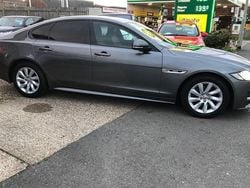 Grey Used 2018 Jaguar XF R-Sport Sedan | £8,995 (Fair price)