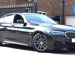 Black Used 2022 BMW 530e M Sport Sedan | £27,450 (Fair price)