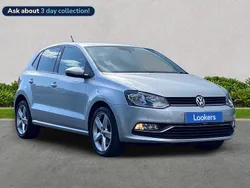 Silver Used 2015 VW Polo SEL Hatchback | £8,899 (Fair price)