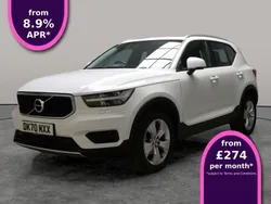 White Used 2020 Volvo XC40 Momentum SUV | £18,592 (Fair price)