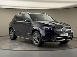 Cavansite blue Used 2020 Mercedes GLE300 AMG line SUV | £36,700 (Fair price)