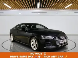 Black Used 2017 Audi A5 S-Line Coupe | £11,399 (Good price)