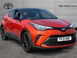 Orange Used 2021 Toyota C-HR Edition SUV | £19,795 (Fair price)