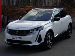 White Used 2022 Peugeot 3008 GT SUV | £18,200 (Fair price)