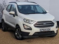 White Used 2019 Ford Ecosport Zetec SUV | £10,495 (Fair price)