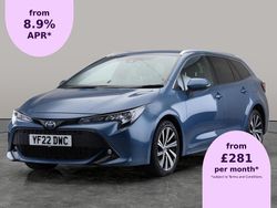Blue Used 2022 Toyota Corolla Design Estate | £19,370