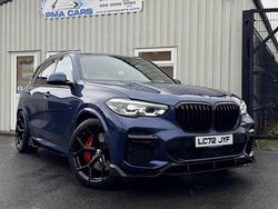 Blue Used 2022 BMW X5 M Sport SUV | £45,950 (Fair price)
