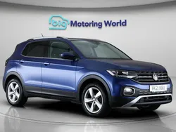 Blue Used 2021 VW T-Cross SEL SUV | £13,700 (Fair price)