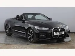 Black Used 2023 BMW 420 M Sport Cabriolet | £38,395 (Fair price)