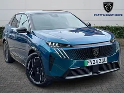 Blue Used 2024 Peugeot e-3008 GT SUV | £38,995