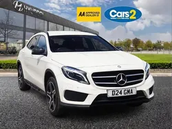White Used 2015 Mercedes GLA200 AMG line SUV | £10,990 (Fair price)