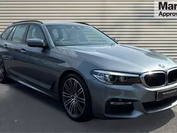 Blue Used 2017 BMW 530 M Sport Estate | £20,889 (Fair price)