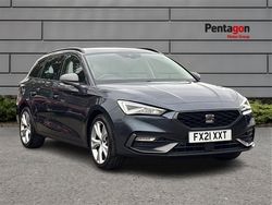 Metallic magnetic grey Used 2021 Seat Leon FR Estate | £16,995 (A bit pricey)