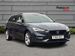 Metallic magnetic grey Used 2021 Seat Leon FR Estate | £16,995 (A bit pricey)