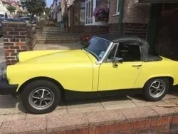Yellow Used 1978 MG Midget Cabriolet | £6,500
