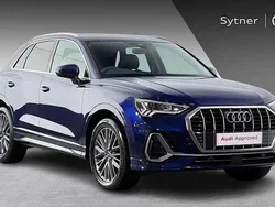 Blue Used 2022 Audi Q3 S-Line SUV | £27,500 (Fair price)
