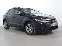 Black Used 2022 VW T-Roc R-line SUV | £21,400 (Fair price)