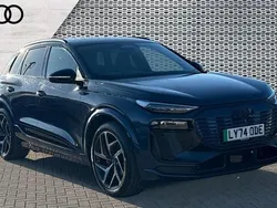 Blue Used 2024 Audi Q6 e-tron Sport SUV | £56,324