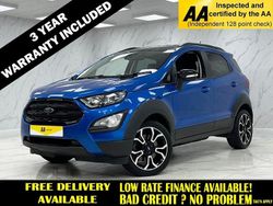 Blue Used 2021 Ford Ecosport Active SUV | £10,000 (Fair price)