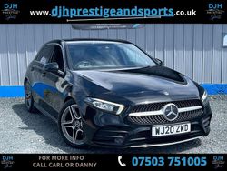 Black Used 2020 Mercedes A180 AMG line Hatchback | £10,988 (Fair price)